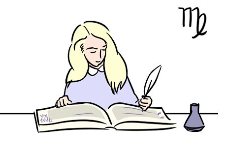 Дева дочитывает книгу до конца, даже если не в восторге от неё. Из-за того что Девам сложно оставить недочитанную книгу, представители этого знака очень разборчивы в выборе круга чтения. Прежде чем открыть текст, они изучают рецензии, собирают отзывы в Сети и опрашивают знакомых, стоит ли это произведение их внимания. Дева принципиально как можно дольше воздерживается от «модного» чтения – пусть сначала новинку прочитает побольше людей и появится много отзывов о произведении. Новинки Дева частенько открывает только тогда, когда их все давно прочитали и они перестали быть «горячими». Дева читает очень тщательно и замечает все нестыковки в сюжете, дурно составленные фразы и фактические ошибки и не прощает этих огрехов автору. А ещё не может читать текст, написанный неряшливо, и никакие головокружительные повороты сюжета не удержат её внимания.