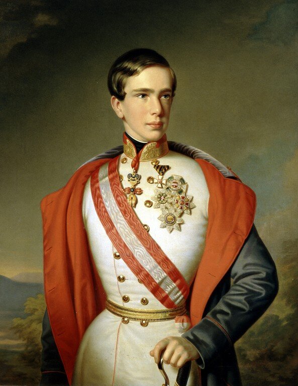 портрет Франца-Иофиса, 1851 г. 
