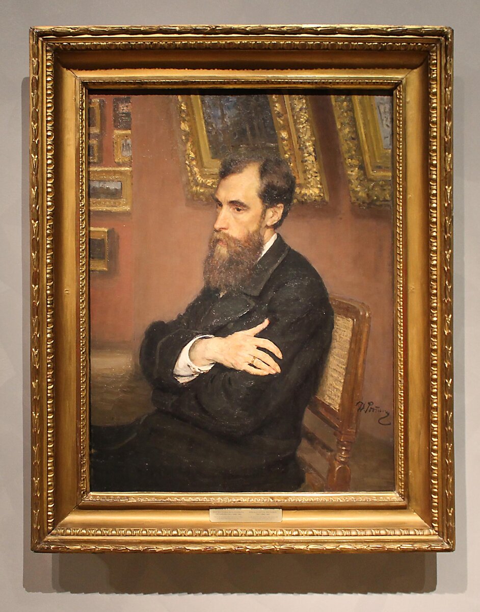 Портрет П.М.Третьякова работы Ильи Репина