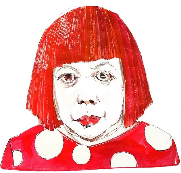 Источник фото: YAYOI KUSAMA by Riccardo Vecchio