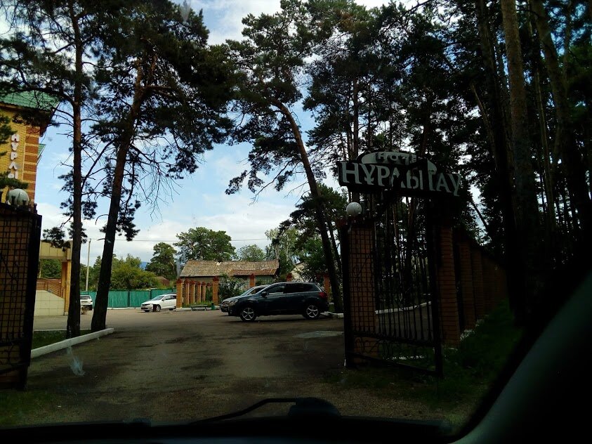 Въезд в отель