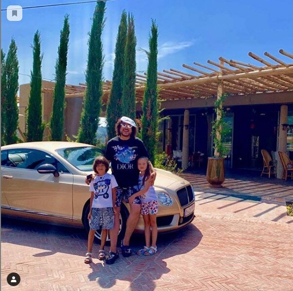 Рис: Филипп с детками. Источник: фото с  личной страницы Киркорова в инстаграмме 