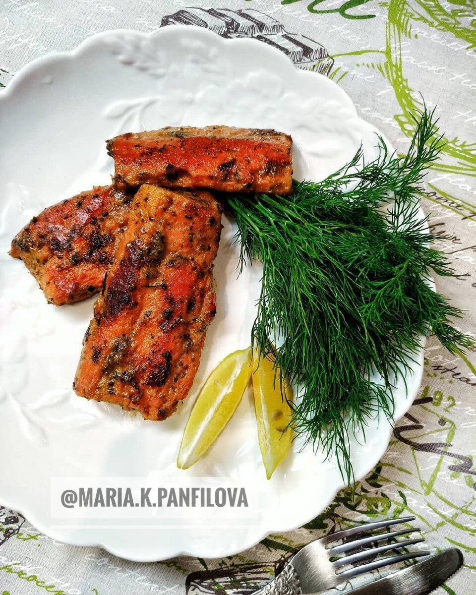 Веганский лосось