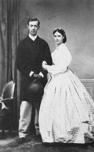 Цесаревич Николай и Дагмара