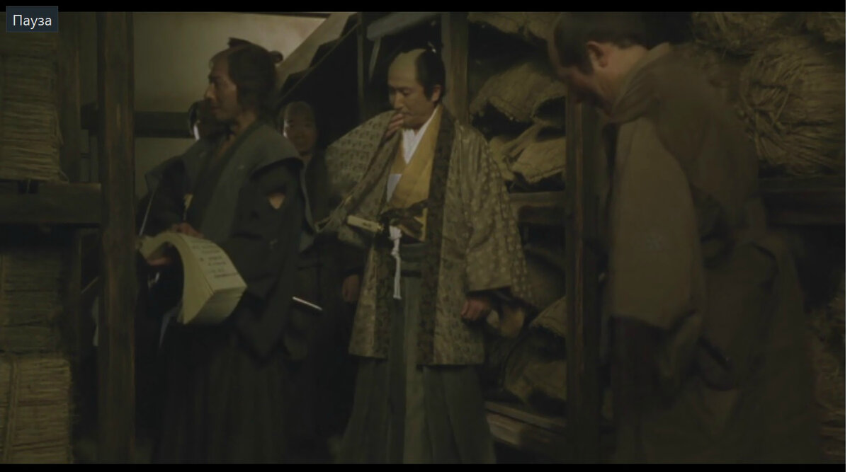 Кадр из фильма "Сумрачный самурай" 