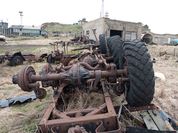 Остатки военной роскоши СССР. Забвение и разруха на Сахалине ?⚙️?