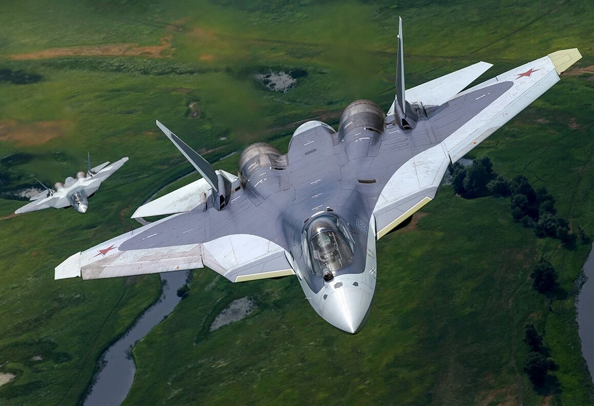 Пара Су-57, yandex.uz