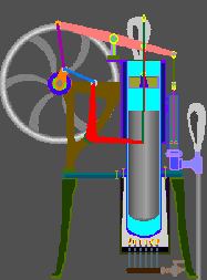 Высокотемпературный двигатель Стирлинга с генератором электроэнергии.