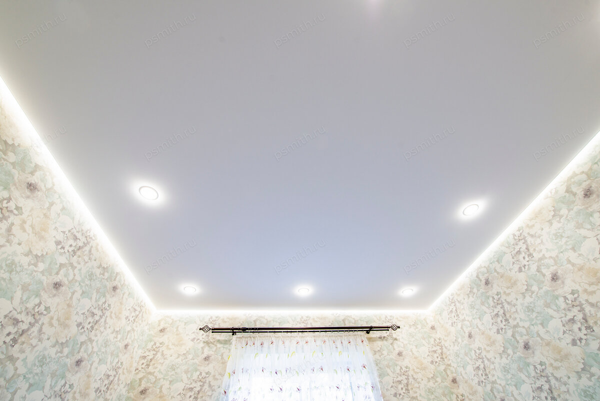 Парящий натяжной потолок