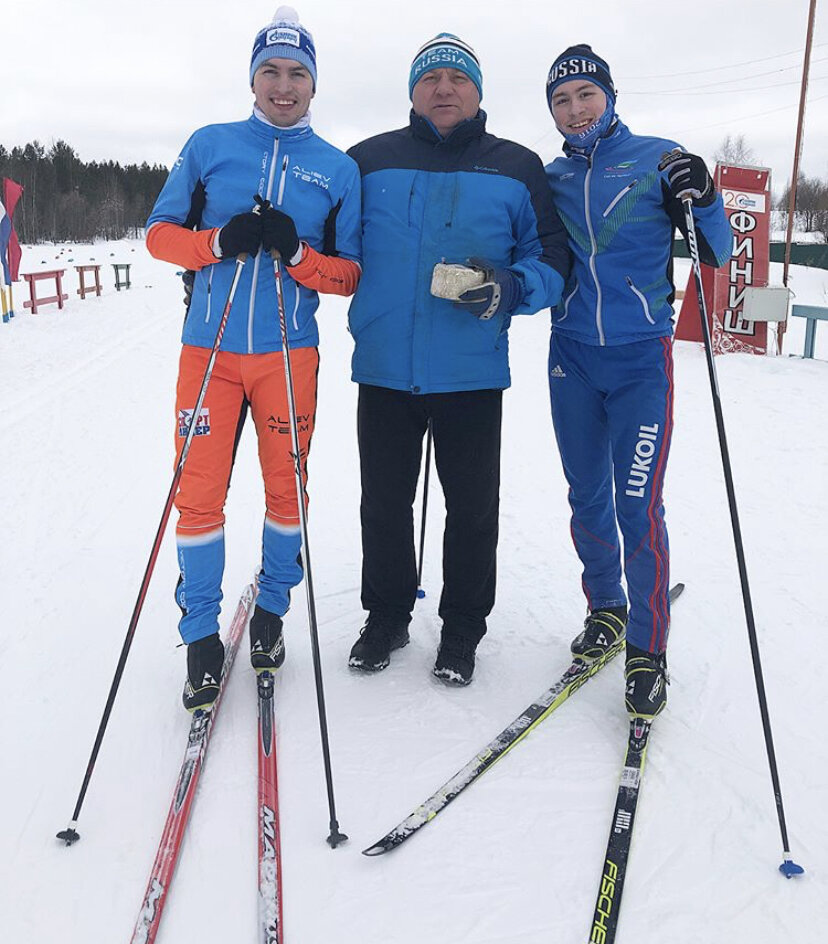 Дмитрий Алиев с папой и братом. Источник: Инстаграм Дмитрия Алиева 