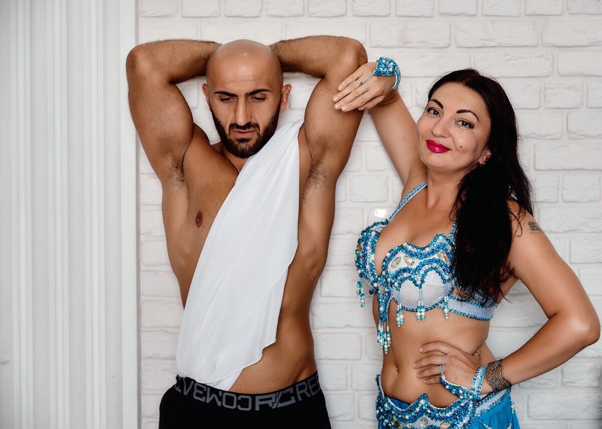 На фото тренер Гоча Омарашвили и хореограф Екатерина Гаврилова