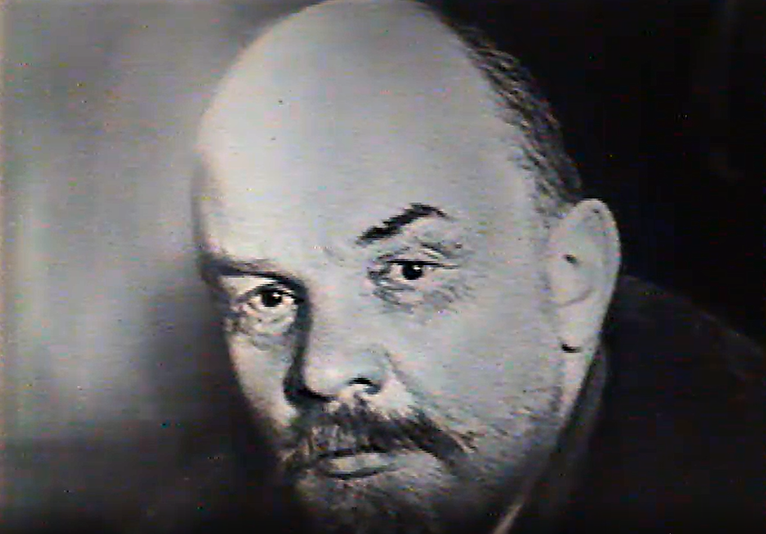Кадр из программы "Учиться у Ленина" (1985)