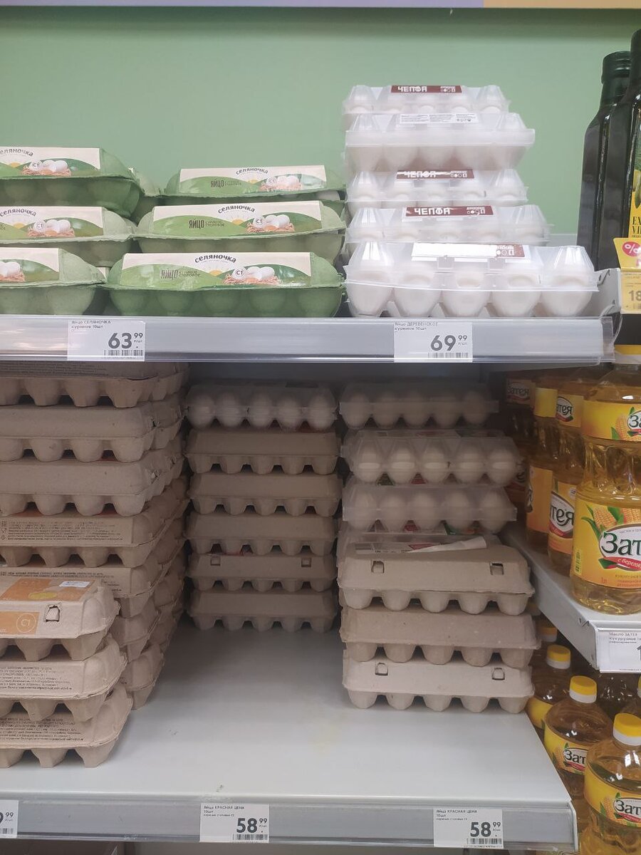 Я, конечно, не специалист, но цена на яйца достаточно кусачая. 