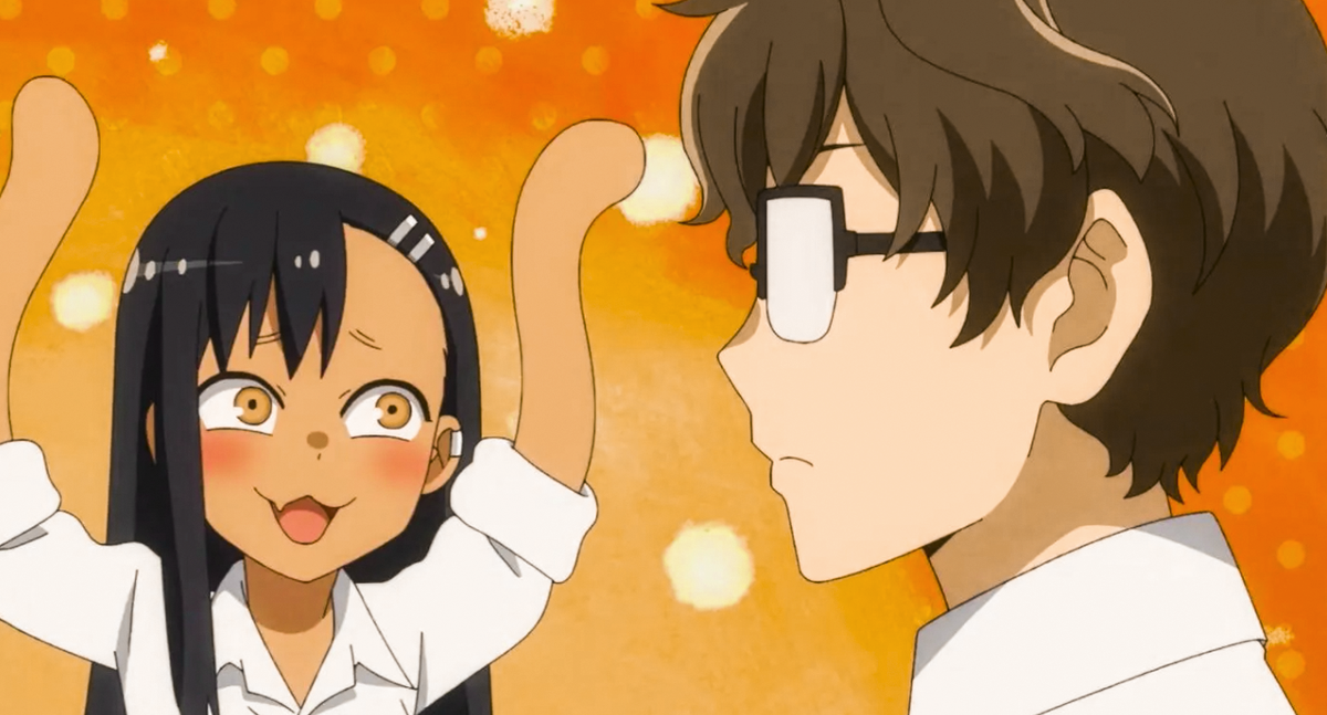 Сэмпай Нагаторо. Nagatoro and Naoto.