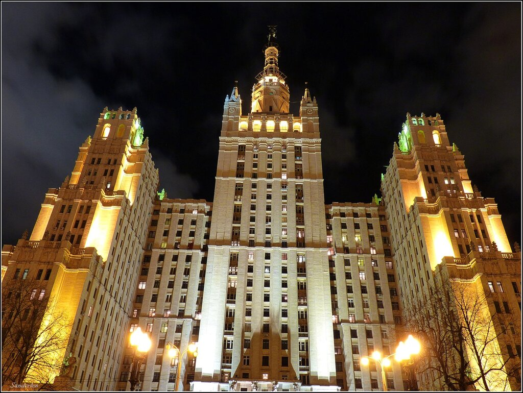 Фото сталинских высоток в москве