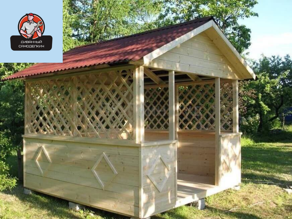 Готовая беседка
