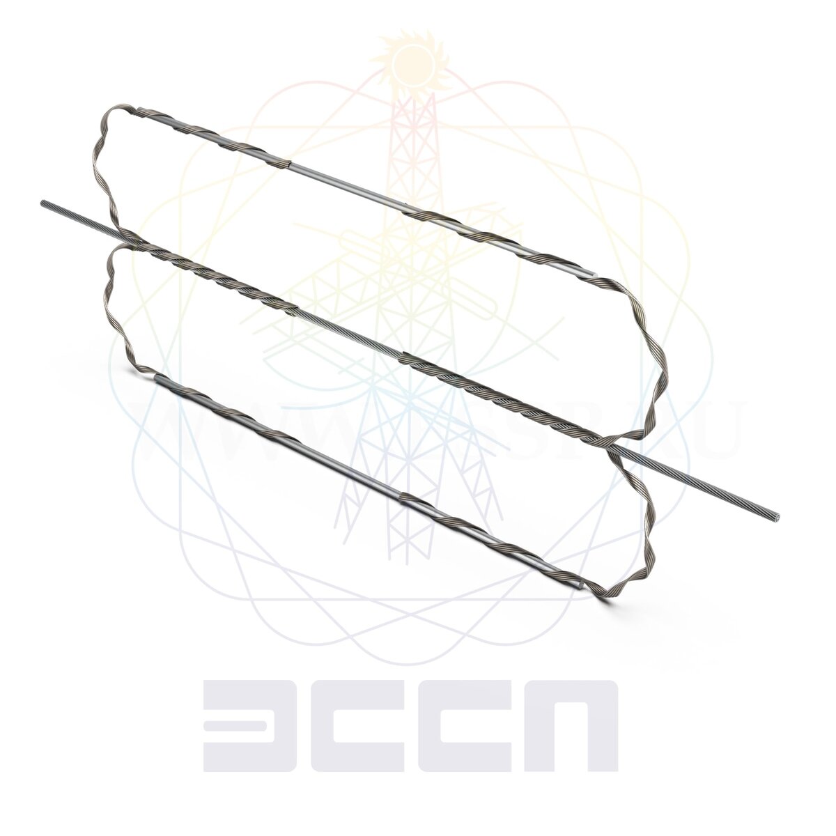 Двухпетлевые гасители пляски "Бабочка" ГПС-ТРИАС
