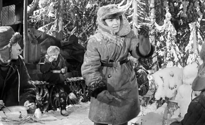 Фильм Девчата. Тося перечисляет блюда из картофеля.