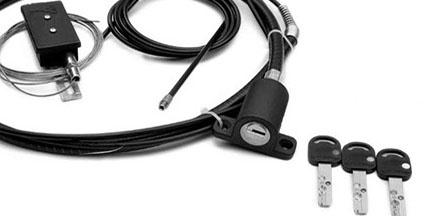 установка замка капота