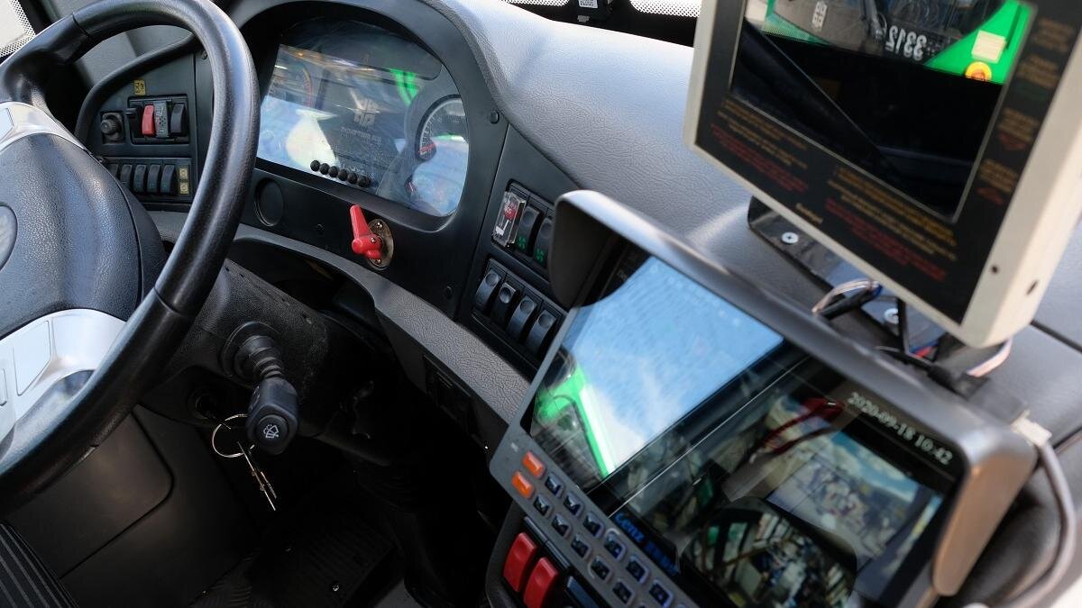    Салон автобуса:NUR.KZ/ Владимир Третьяков