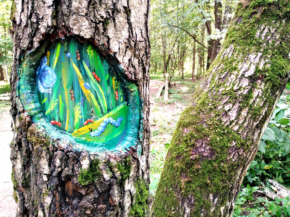 🌳 В южной, Ховринской части лесопарка... 