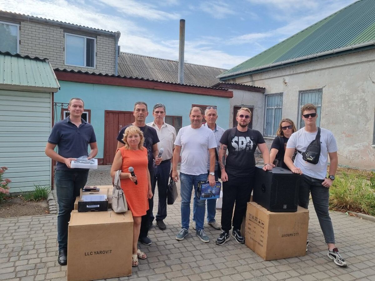  В Херсонскую областную филармонию доставили новое оборудование - Таврия ТВ - Херсон