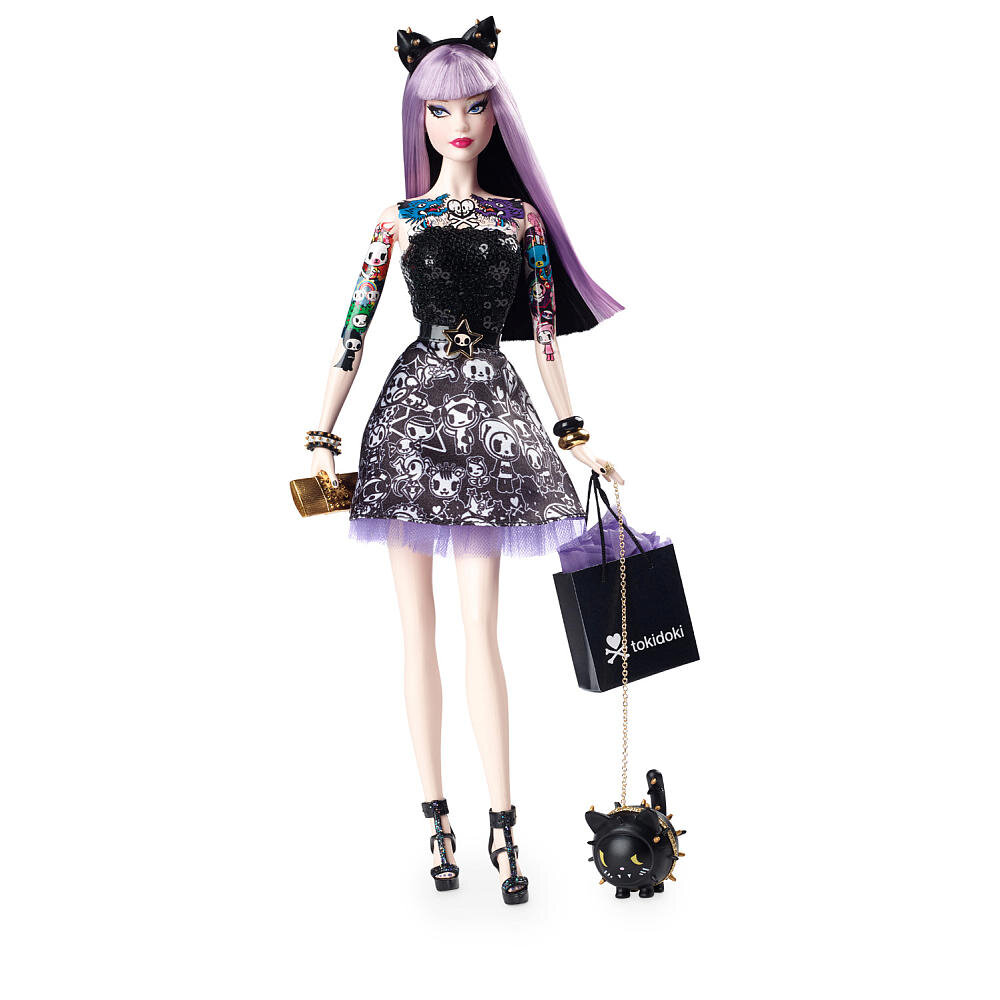 Barbie TokiDoki Purple 2015 года, фото взято из интернета.