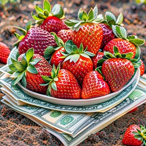 Сколько можно заработать на клубнике?