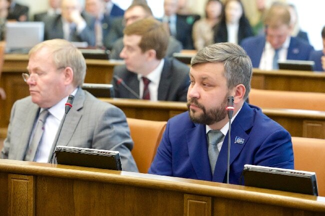 Депутат ЗС Красноярского края Дмитрий Жулев