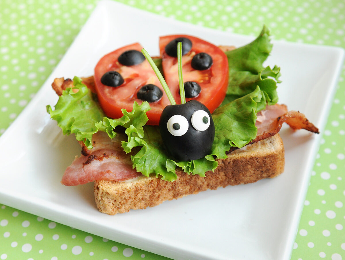 Бутерброды для детей — идеи, рецепты, фото