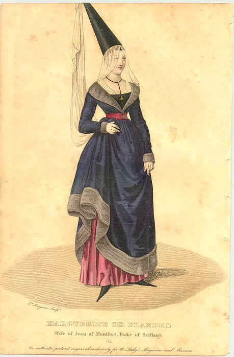 Знатная дама эпохи позднего Средневековья