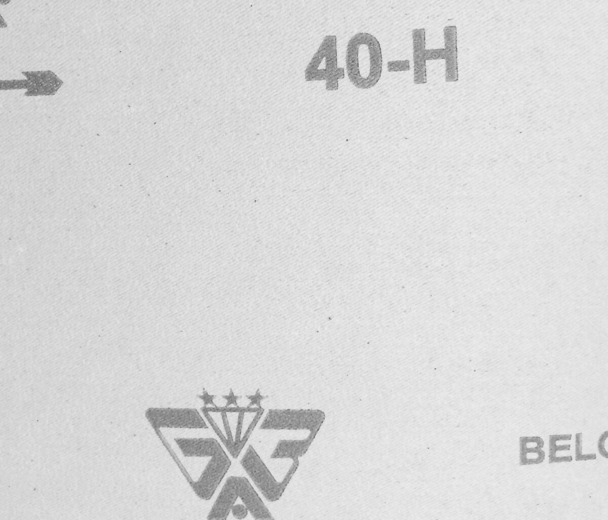Шкурка на тканевой основе грубая 40-Н (Р40)