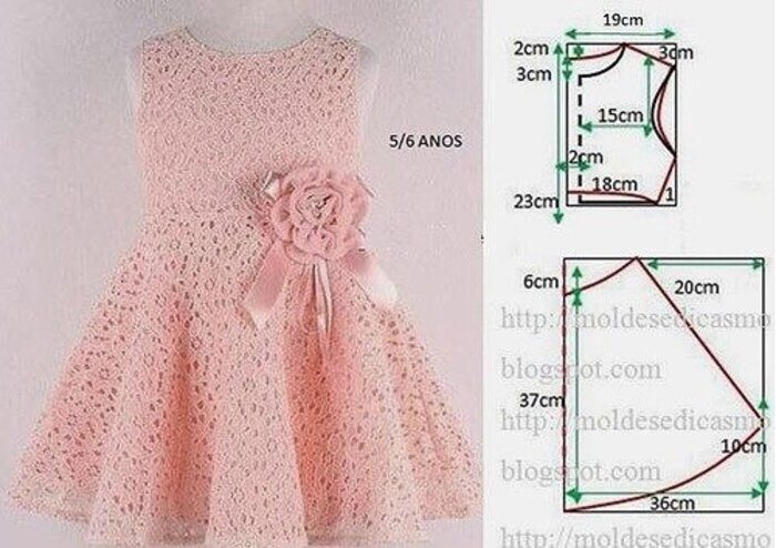 Выкройка нарядного платья для девочек | Шить просто — irhidey.ru