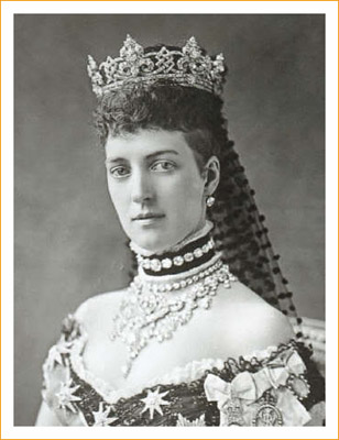 Принцесса Уэльская Александра и её чокер