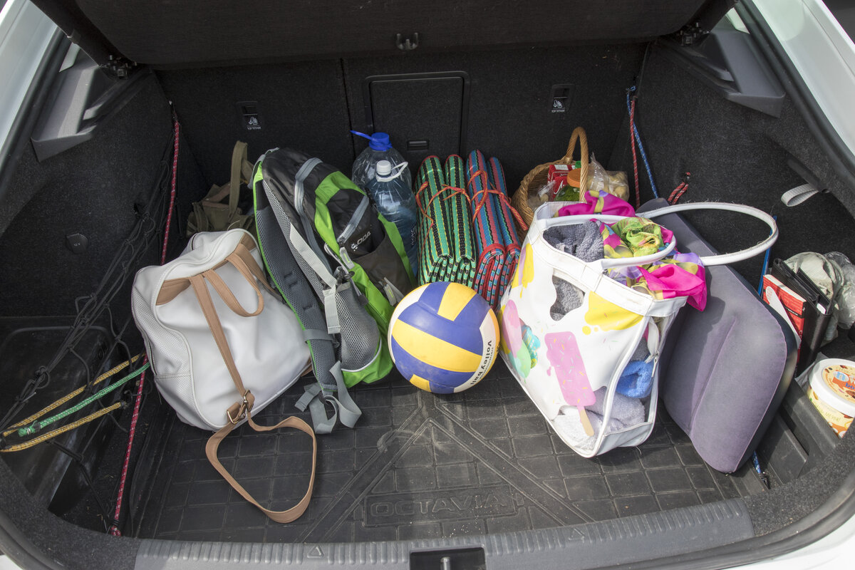 Багажник Skoda Octavia лифтбэк. 