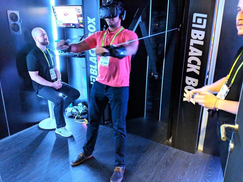 Виртуальная качалочка Black BOX — хайп CES 2018