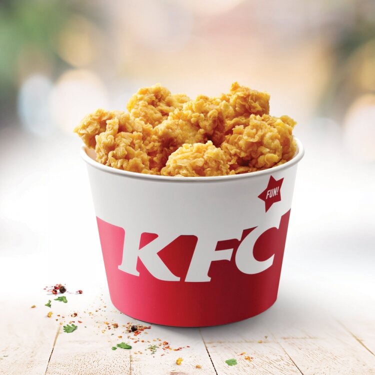 Байтс, kfc.ru, 200 гр. за 209 руб.