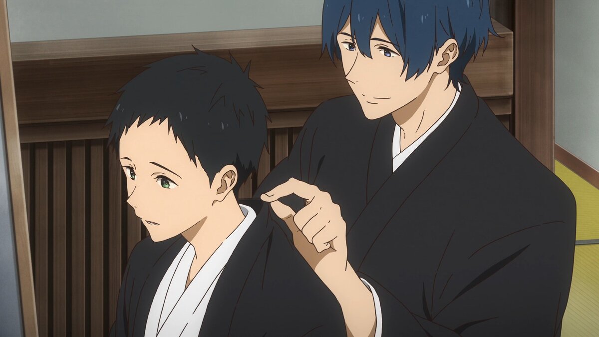 Tsurune: Kazemai Koukou Kyuudoubu 04 | аниме с оленем | Дзен