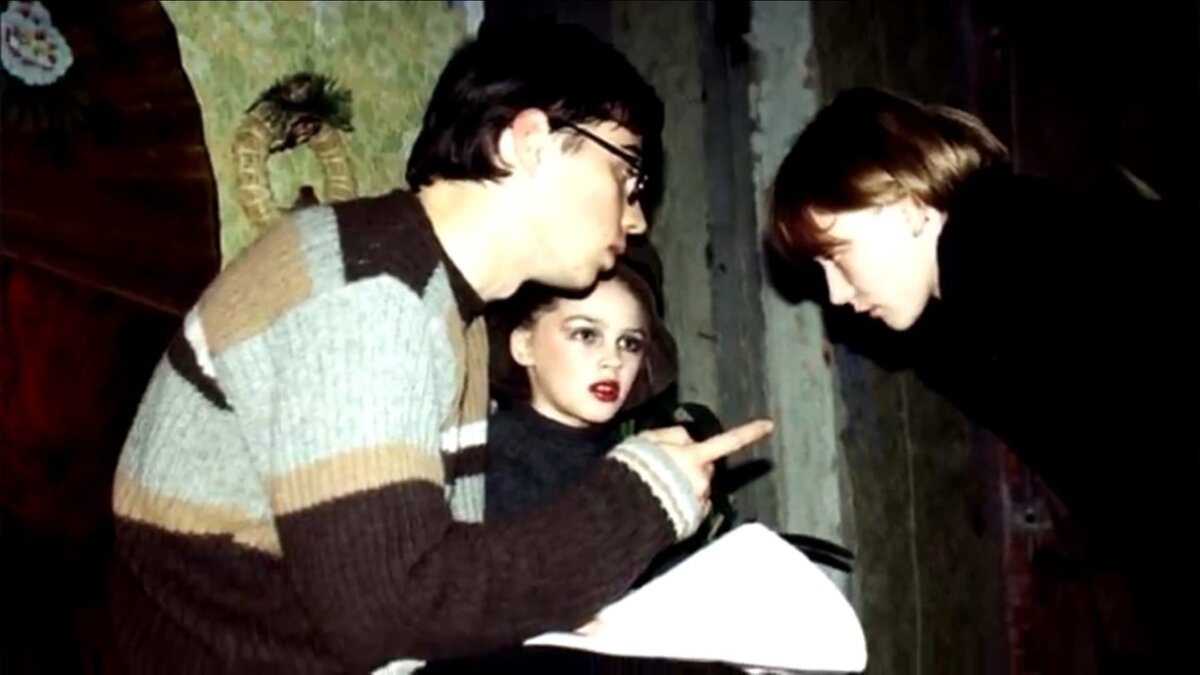 Фото во время съемок "Сестры"