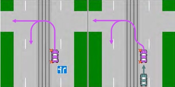 Источник: http://pdd.vseavtoshkoly.online/?COURSE_ID=1&LESSON_ID=122&LESSON_PATH=1.15.122 . Там же, кстати, можно прочитать и подробные комментарии, как правильно определять левую полосу. В общем совпадает с моим представлением. 