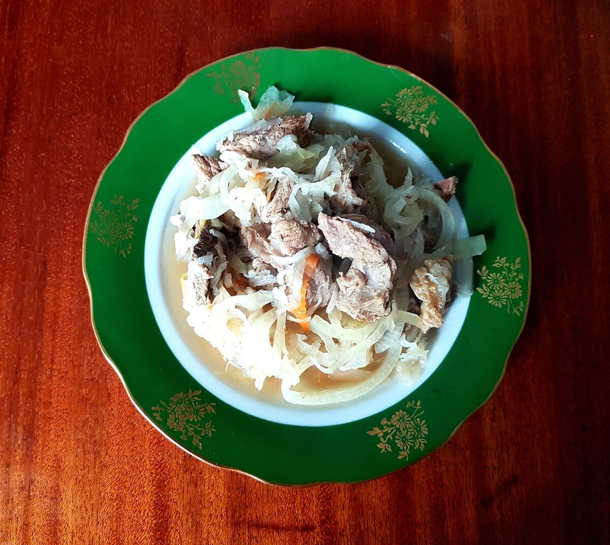 Готовое мясное блюдо