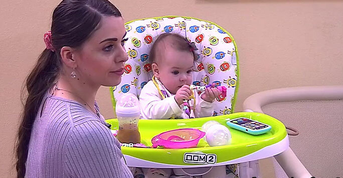 Ольга Рапунцель выпрашивала платье для дочки Василисы