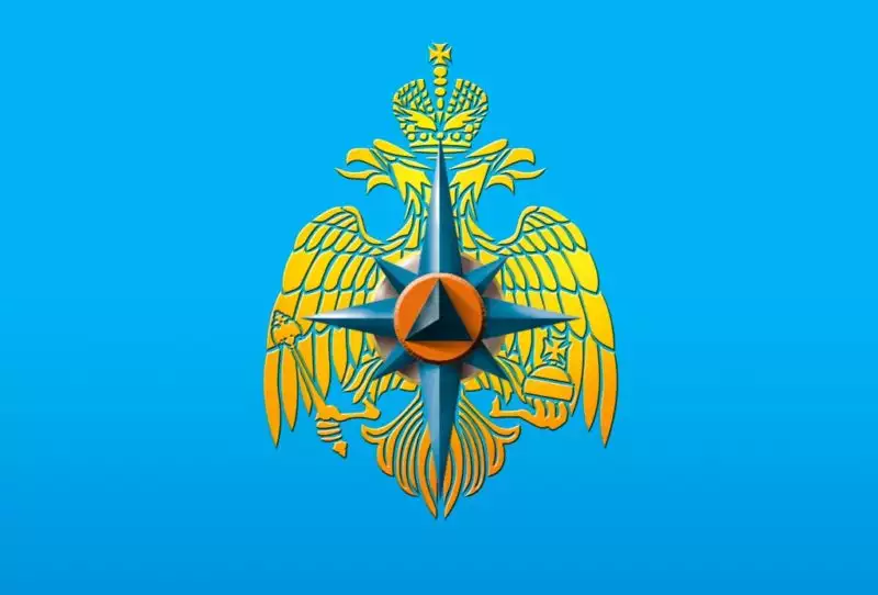 Международная эмблема МЧС России