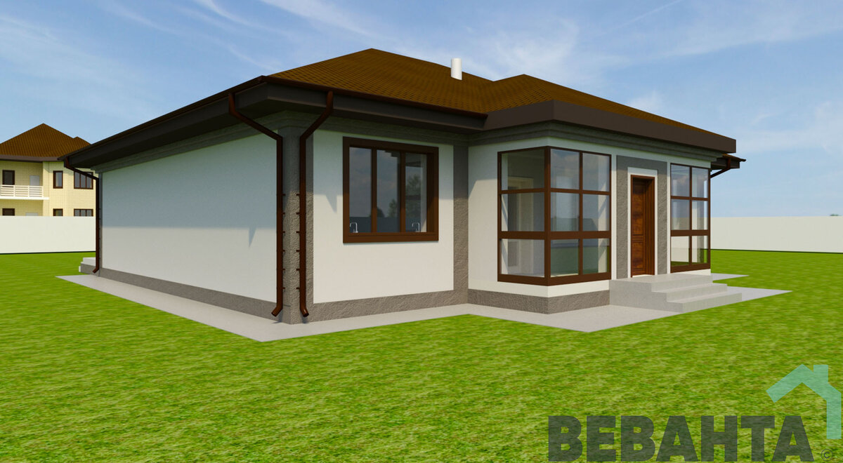 Наружная отделка стен - мокрый фасад