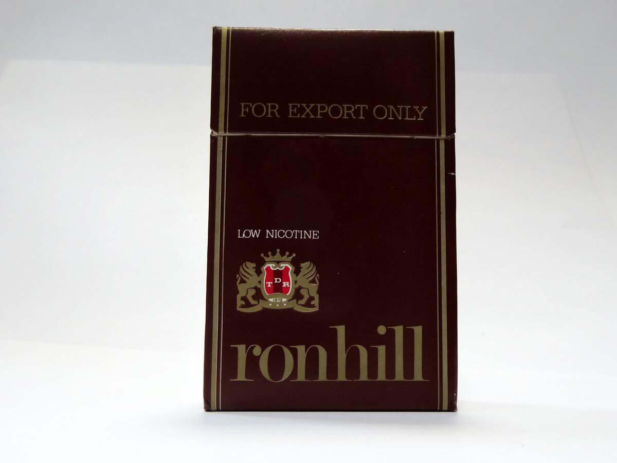 Сигареты Ronhill Югославии