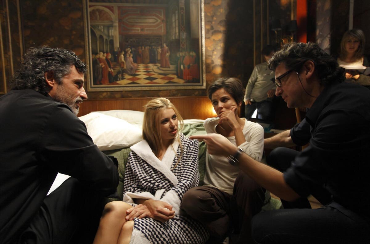 Съемочная группа и актеры фильма "Комната в Риме"