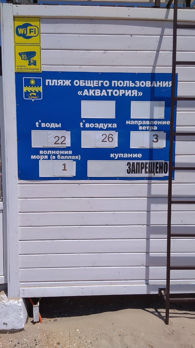 фото от 9 июля 2019 года. Анапа. "Центральный пляж"