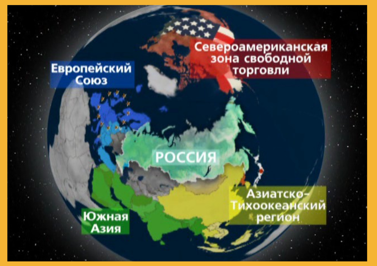 Россия в современной геополитики занимает центральное место. На 20-30 года в силу сложившихся международных отношений ей предстоит делать свой первый ход в новой эпохе. 