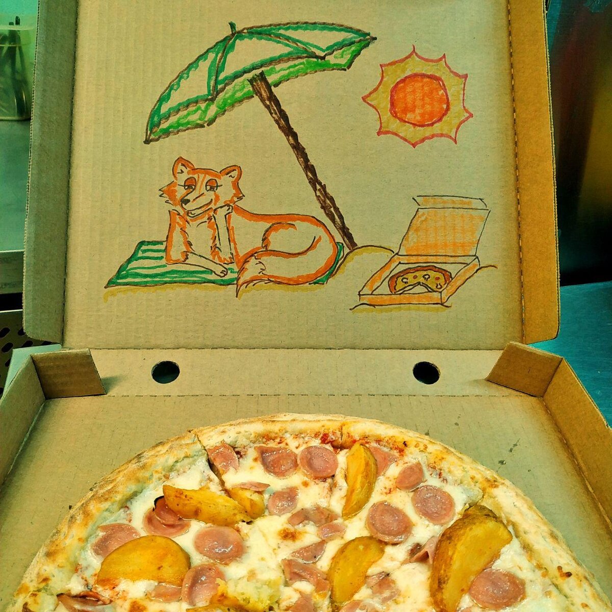 Летняя тема -пляжик