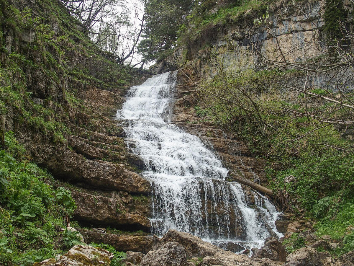 Водопады лагонаки фото